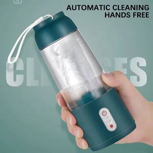Top <span class=keywords><strong>classement</strong></span> Portable Mini presse-agrumes électrique usage domestique sans fil USB charge 300ml capacité lame en acier inoxydable - Product Image 5