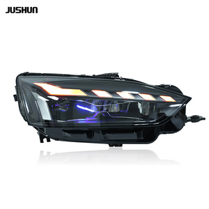 Ensemble de phares Jushun Audi A5, feux de jour LED, clignotants séquentiels, 12V 15000Lm, fabrication chinoise - Product Image 4
