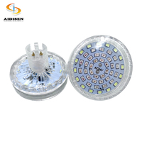 Lumière ponctuelle LED RGBW 60 mm, éclairage LED pour carnaval, fête foraine, manèges