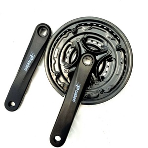 <span class=keywords><strong>Pédalier</strong></span> de vélo en alliage d'aluminium <span class=keywords><strong>Prowheel</strong></span> 170 mm 24/34/42T 6/7/8 vitesses, pignon et manivelle - Product Image 1