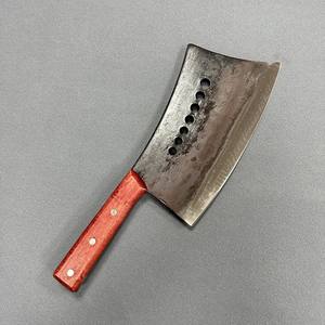 سكين تقطيع العظام مطروق بتصميم فأس، ساطور ثقيل بمقبض خشبي، سكين جزار بشفرة من الفولاذ المقاوم للصدأ، سكين مطبخ - Product Image 6