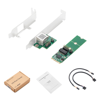 Carte Ethernet 2.5G M.2 2280 B+M Key 2500Mbps, adaptateur LAN RJ45, chipset Intel I226, carte réseau interne pour PC, convertisseur filaire