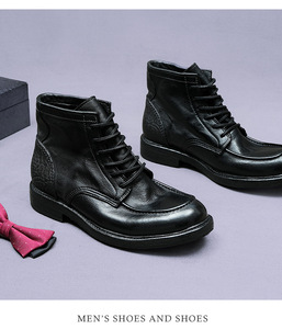 รองเท้าหนังแท้สไตล์อังกฤษคุณภาพสูงสำหรับผู้ชาย แบบผูกเชือก เหมาะสำหรับใส่ทำงานในออฟฟิศ งานทางการ งานแต่งงาน - Product Image 5