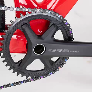 Vélo de montagne TWITTER léger en carbone, guidon plat, 700C, freins à disque hydrauliques sans fil 12 vitesses, 10,1 kg, aventure tout-terrain - Product Image 2