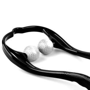 Masajeador de Cuello Portátil con Rodillo de Doble Presión, Masajeador Manual en Forma de U para Terapia de Manos, Masaje Personal para el Hogar - Product Image 4