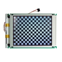 Modul LCD Monokrom 5,7 Inci 320x240 dengan Grafik Putih di Atas Hitam Antarmuka Paralel 4-Bit