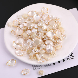 Mixed Cream Resin Rose Bow <b>Loose</b> <b>Beads</b> For Jewelry Making DIY Accessories - Product Image 2