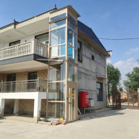 Hauslift zum Verkauf Getriebeloser Hydraulischer Kleiner Wohnlift für Villa 2-3 Etagen Innenbereich