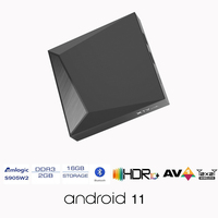 XTV Air Smart TV BOX Android 11 Amlogic S905W2 XTV SE2 2GB RAM 16GB ROM IPTV TV en ligne 5G WiFi XTV DUO Stalker Set Top Box