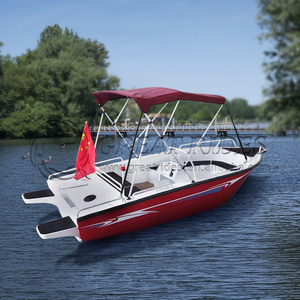 Aluminum 5 Persons Center Console Deep Fishing Boat Hot Selling <b>Entertainment</b> Boat - Product Image 2