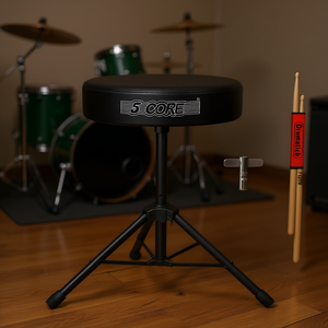 Asiento Acolchado de Acero Ajustable de 5 Niveles para Batería, para Niños y Adultos - Product Image 2