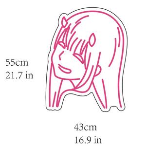 Luces LED <span class=keywords><strong>de</strong></span> neón para interiores personalizadas, decoración <span class=keywords><strong>de</strong></span> pared <span class=keywords><strong>de</strong></span> Dropshipping mate con figura <span class=keywords><strong>de</strong></span> niño o niña para publicidad <span class=keywords><strong>de</strong></span> dibujos animados <span class=keywords><strong>de</strong></span> Anime - Product Image 3