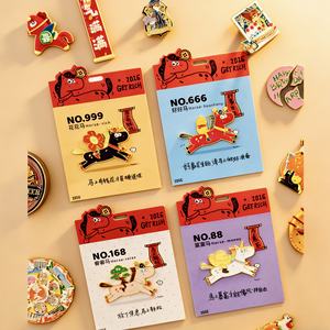 Segnalibro Lenticolare Grande ed Elegante con motivi: Insegnante, Esoterico, Aziendale, Cuore, Palestina, Strega, Unicorno, Trifoglio, Pagliaccio - Product Image 4