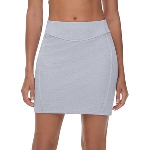 Jupe de sport taille haute pour femme FOXA, mini-jupe crayon en coton et élasthanne tricoté, confortable pour l'entraînement et la détente - Product Image 1