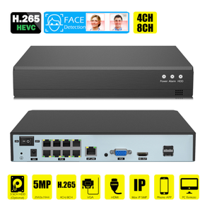 Прямая продажа от производителя, ON-VIF <span class=keywords><strong>NVR</strong></span> XMEYE со встроенным 8-канальным 4-канальным сетевым видеорегистратором - Product Image 2