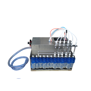 <b>Table</b> Top Desktop Automatic Liquid Filling Machine 6 Heads With Conveyor Belt for Perfume - Product Image 4