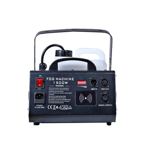 Machine à brouillard et fumée multi-angles 1500W pour mariages et spectacles sur scène - Contrôle manuel et DMX512 - Product Image 6