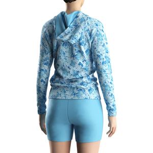 Camiseta de Pesca de Manga Larga de Secado Rápido con Protección UV para Mujer, Personalizada, Ecológica, de Poliéster, con Capucha - Product Image 6