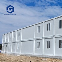 Hébergement préfabriqué extensible pour chantiers de construction, unité mobile robuste et durable, dortoir mobile robuste