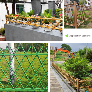 Clôture paysagère en <span class=keywords><strong>bambou</strong></span> vert, lot de <span class=keywords><strong>bambou</strong></span>, prix d'usine SRX - Product Image 2