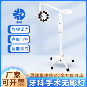 Lámpara de pie LED dental Zdd 01, luz blanca fría 5500-7000K, certificada CE, para clínica, odontología estética, uso adulto - Product Image 5
