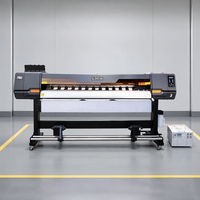 Mesin Cetak UV Roll to Roll 1.8m dengan Single Printhead I3200-U1 dan Sistem CISS untuk Wallpaper, Kanvas, Kulit, dan Film PET