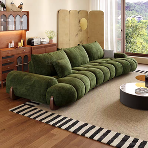 Fang Green - Sillón Grande de Estilo Medieval Francés para Sala de Estar, con Respaldo Ajustable y Relleno de Esponja, Modelo 519 - Product Image 1