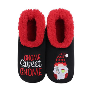 Vente en gros personnalisé drôle coloré maison pantoufles pour les femmes chaud animaux appariés antidérapant <span class=keywords><strong>pantoufle</strong></span> chaussettes - Product Image 2