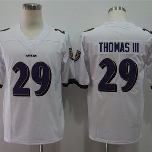เสื้อฟุตบอลเรเวนส์ 29 โธมัส 3 สีขาว ผ้าคอตตอนเมอร์ไซซ์ ไซส์ SMLXLXXLXXXL - Product Image 1