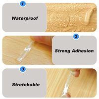 Coussinets de gel de silicone en acrylique à double face auto-adhésifs pour la découpe Feuille d'autocollant acrylique Feuilles de ruban Nano Heavy Duty