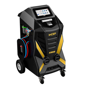 Unité de service AC entièrement automatique 2025 R134A, machine numérique de récupération et de remplissage de gaz réfrigérant pour climatisation, avec fonction de rinçage Wonderfu X868 - Product Image 3