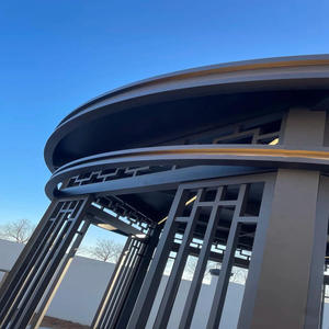Gazebo de Jardín con Estructura de Acero Decorativa para Exteriores, Parques, Resorts, Hoteles, Patios y Aplicaciones de Paisajismo Residencial - Product Image 6