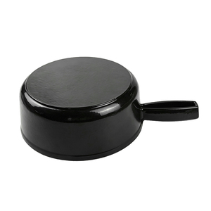 Ensemble de <span class=keywords><strong>fondue</strong></span> en fonte émaillée avec fourchettes à <span class=keywords><strong>fondue</strong></span> - Design classique, compatible gaz et induction, résistant <span class=keywords><strong>au</strong></span> four, pot à <span class=keywords><strong>fondue</strong></span> pour <span class=keywords><strong>la</strong></span> maison - Product Image 3