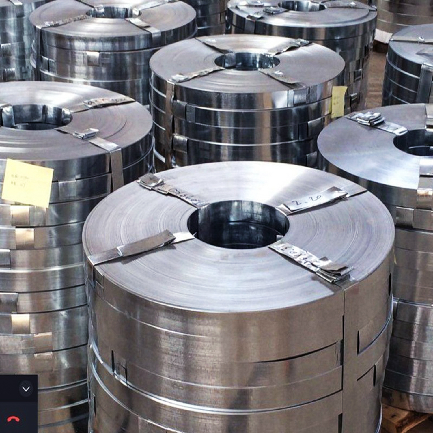 20mm Length 316L Stainless Steel Strip 304 Cold Rolled Metal Tape
