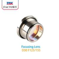 Raytools BM111 Jeu de lentilles de collimation de mise au point D30 F100 F125 F155mm avec support de lentille pour tête de découpe laser à fibre 3KW