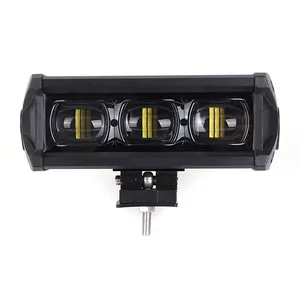 Offroad đèn LED 8 inch khẩn cấp mini Led Light Bar 30W 6D IP67 LED Off Road Light Bar bộ phận