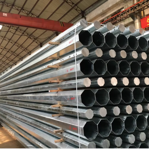 Poste de Iluminación Vial de Acero Negro con Control Inalámbrico, Acabado Galvanizado en Caliente, Garantía de 5 Años - OEM/ODM, Bajo Mantenimiento para Estacionamientos - Product Image 1