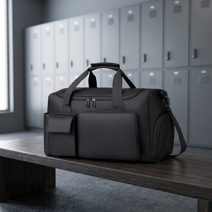 Bolsa de Lona Unisex de Nailon con Múltiples Compartimentos, Cierre de Cremallera Resistente al Agua, Correa para el Hombro, Mochila Rectangular de Viaje - Product Image 4