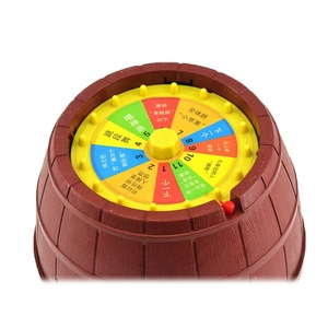 Interessante Fortunato gioco 16 spade fondo giradischi pop up barile pirata giocattoli - Product Image 5