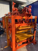 Machine à blocs durable QTJ4-40, machine à briques en ciment semi-automatique avec certificat CE ISO, équipement d'usine de briques de haute qualité