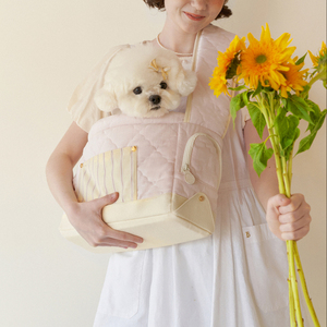 Bolso bandolera acolchado con diseño de logotipo de tamaño personalizado Little Pet <span class=keywords><strong>Dog</strong></span> Beast Carrier con correa ajustable - Product Image 3