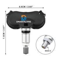 Vente Flash Capteur TPMS de Pression des Pneus 315MHz 217652-101 42753-SNA-A810 pour Moteur de Voiture