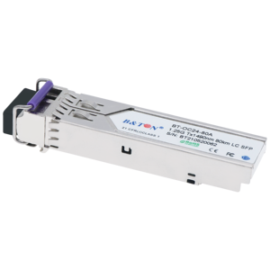 Ricetrasmettitore Ottico SFP BTON 80KM 1490nm/1550nm DFB e APD 1.25G <span class=keywords><strong>LC</strong></span> da 0 a +70 ° Modulo SFP in Fibra Ottica <span class=keywords><strong>C</strong></span> Simplex <span class=keywords><strong>LC</strong></span> SM con SDH/SONET - Product Image 1