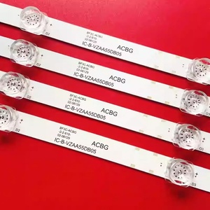 Juego de 4 tiras LED para UN55NU7095G 4X9_2W_MCPCB 14MM_V0 E4, cuerpo de aluminio con interruptor de control remoto - Product Image 2