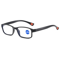 Gafas de lectura antiluz azul, filtro de rayos para hombres y mujeres, precio al por mayor, lector de ordenador con receta de bloqueo de PC de plástico