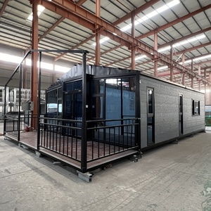 Remote Moderne 40ft Prefab Beweegbare Kant-En-Klare Mobiele Hotel Meubelcontainer Huis Hotel Voor Buiten - Product Image 2