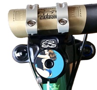 ENLEE 8 modèles capuchon supérieur de tige de vélo vtt route vélo casque capuchon de tige 1-1/8 "fourche couvercle supérieur