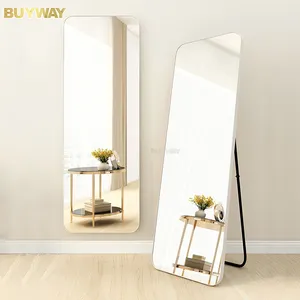 Custom Large Big Metal Framed Gold Full Length Body Long Dressing Standing Floor Wall Mirror Espejo Spiegel