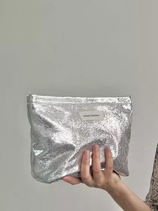 Bolsa de Maquillaje Brillante con Purpurina, Portátil, de Gran Capacidad, Bolsa de Aseo para Viaje, Organizador de Cosméticos, Venta al Por Mayor - Product Image 1