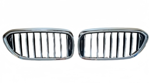 51747497281B Nouvelle calandre supérieure de pare-chocs avant en plastique (chrome) pour BMW G30 G31 2017-2020 avec support de calandre - Product Image 5